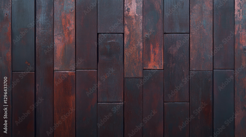 Poster rustic weathered wooden fence texture for background design
