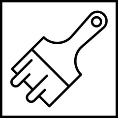 Paintbrush icon design