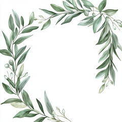 Illustration painted in boho style water bring fresh vibe