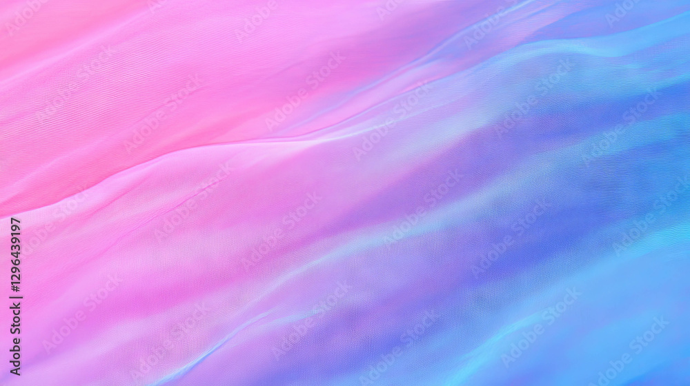Aufkleber vibrant pastel canvas with textured roller marks for abstract design