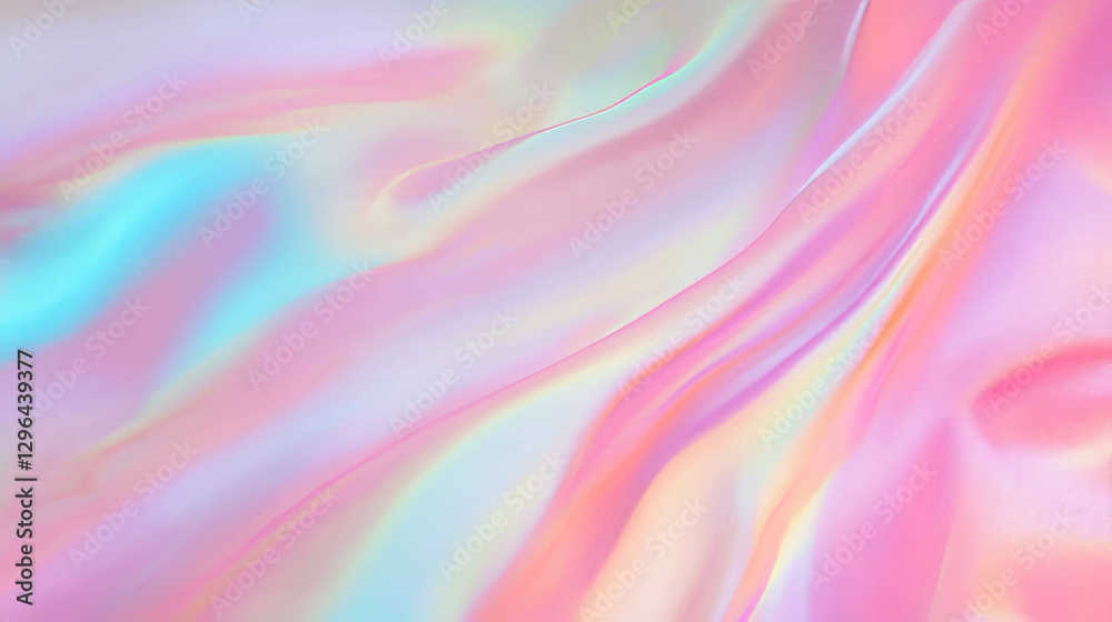 Poster abstract pastel wave with canvas texture for artistic backgrounds