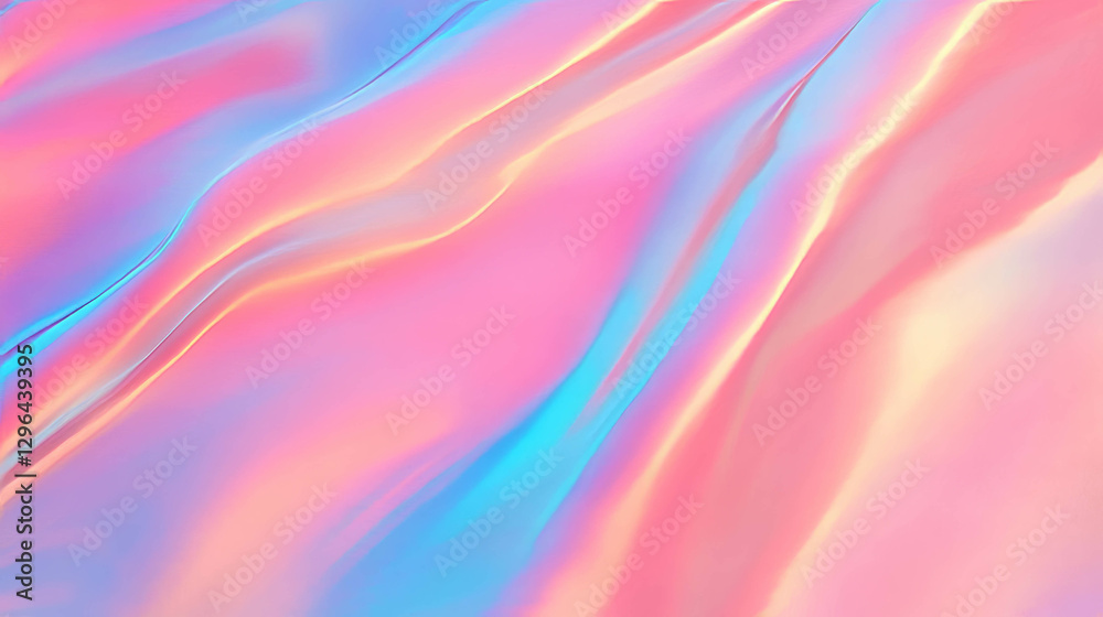 Poster vibrant pastel canvas texture with soft wave patterns for creative design