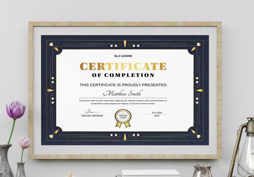 Certificate Design