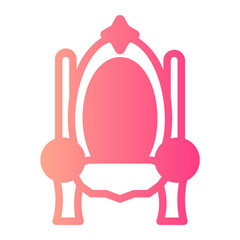 throne gradient icon