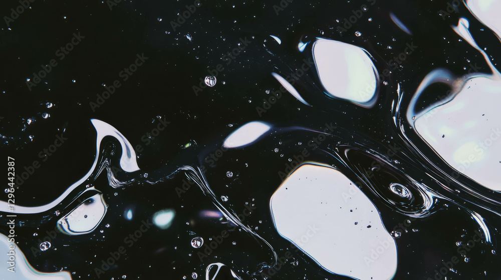 Poster abstract broken glass and liquid drops texture for artistic design projects