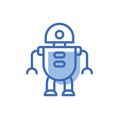 Robot Vector icon
