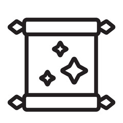 Letter  line icon