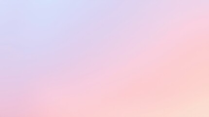 Fototapeta premium Soft pastel hues blend in a twilight sky evoking a serene evening ambiance over the horizon