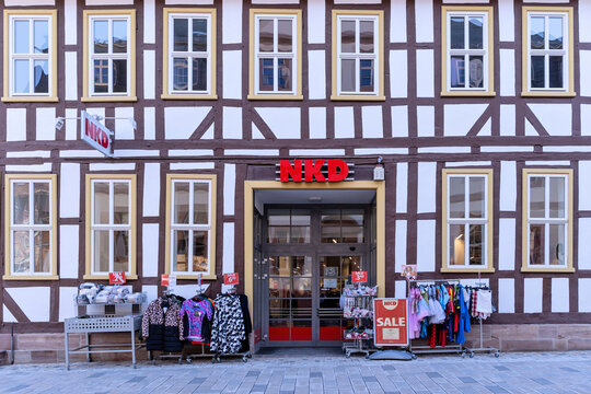 Heilbad Heiligenstadt, Germany - February 19, 2025: NKD store