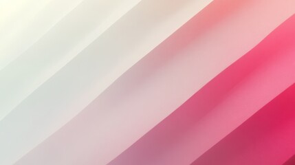 Obraz premium Diagonal gradients transitioning between shades of pink and white