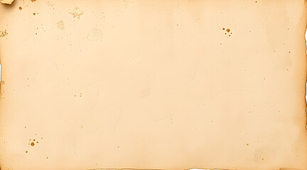 Antique Parchment Texture with Vintage Ink Stains