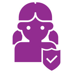 Child insurance, children, kids icon