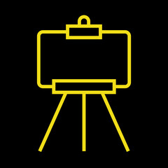 Easel icon design
