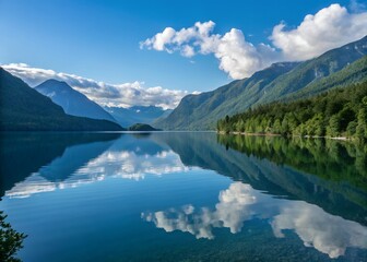 lake louise banff national park canada crystal clear lake surrounded by snow capped moon