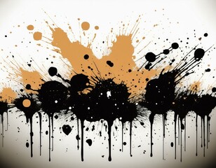 grunge ink splat