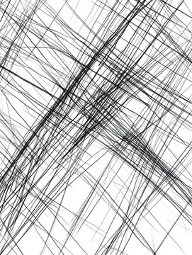 Sketch hatching. Pencil hatching texture with intersecting straight line set on white. Hand drawn criss-cross effect vector design. Grunge doodle scribble chaotic thin cross-sketch illustration