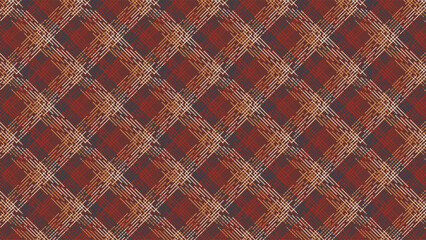 High-resolution abstract stitched plaid pattern with crosshatch lines. Ideal for fabric, textiles, wallpapers, and digital designs. Modern and stylish background texture.
