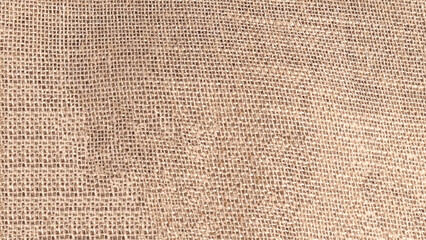 Jute, linen background and texture. Jute pattern, rough burlap texture