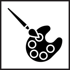 Paint Palette icon design