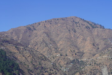 himalaya and mountains of india- view from jammun kashmir