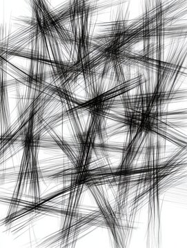 Sketch hatching. Pencil hatching texture with intersecting straight line set on white. Hand drawn criss-cross effect vector design. Grunge doodle scribble chaotic thin cross-sketch illustration