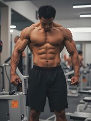 Fototapeta premium Fitness boys, girls, sports