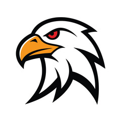 eagle head vector illustration
