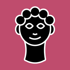 Portrait icon design