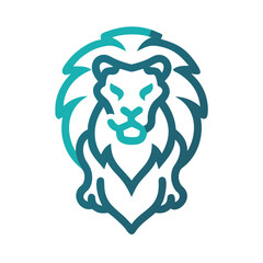 Naklejka premium Lion Logo. Best Lion logo design. Best Lion logo.