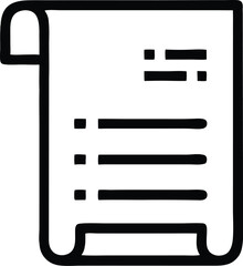Fototapeta premium vector illustration of a clipboard