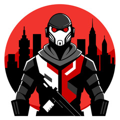 robot cyborg warrior