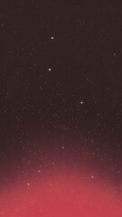Fototapeta premium A deep red background with small white dots resembling distant stars Vertical Mobile Wallpaper
