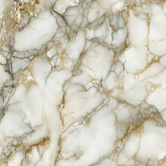 Luxurious white marble texture with gold veins, creating an elegant and timeless aesthetic for high-end design projects


