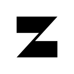Letter Z logo. Icon design. Template elements. Geometric abstract logos