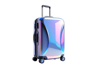 travel bag isolated on white