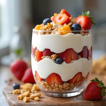 Fresh Fruit Parfait Bliss