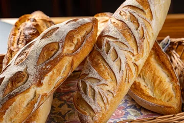 Fotobehang fresh baked bread © CarlosHenrique