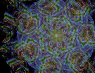 Imaginatory fractal abstract background Image
