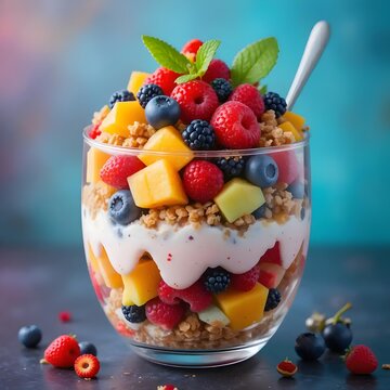 Vibrant Fruit Parfait