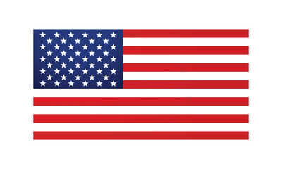 American flag vector, National Flag of USA