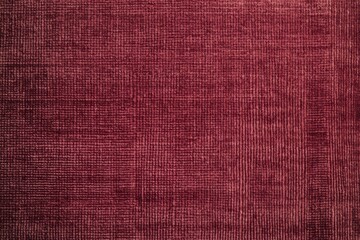 Fototapeta premium textured red linen fabric with soft woven pattern