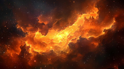 nebula clouds stars