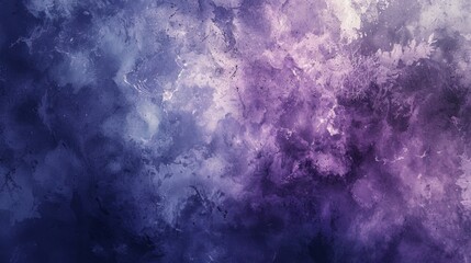 Obraz premium Abstract Purple and Blue Watercolor Texture for Artistic Backgrounds