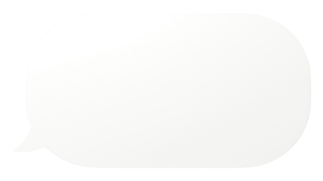 PNG Speech bubble white paper text.