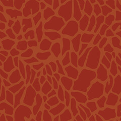 Abstract modern giraffe seamless pattern. Animals trendy background. Colorful decorative vector stock illustration for print, card, postcard, fabric, textile. Modern ornament of stylized skin.