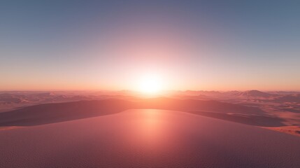Sunrise over serene ocean landscape nature photography tranquil horizon aerial view peaceful atmosphere