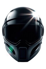 Fototapeta premium Art photograph The helmet features advanced technology and space element 