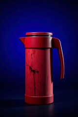 Obraz premium Art photograph, depicting a creepy thermos