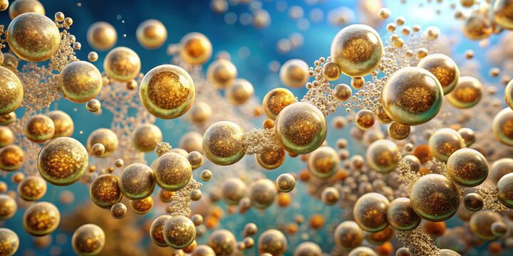 Soapy molecules forming a micelle structure around dirt particles, demonstrating the surfactant's ability to capture and emulsify oils , micelles, chemistry