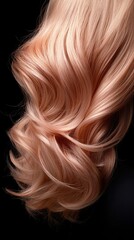 Naklejka premium A woman with long blonde hair